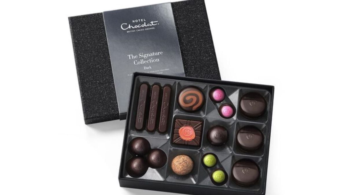 盒Chocolat深巧克力糖果