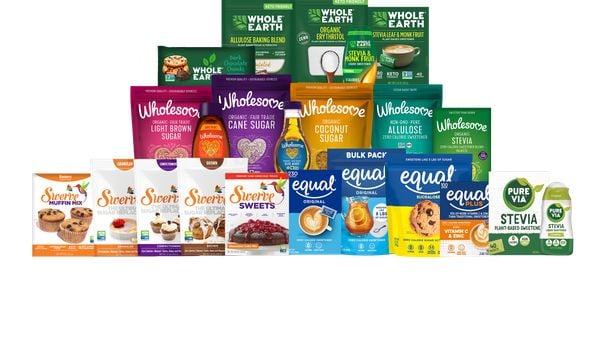 Whole Earth Brands, sugar, sweetener, equal