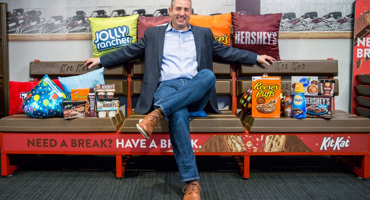 好时糖果品牌，授权文章为营销潜水，厄尼萨沃