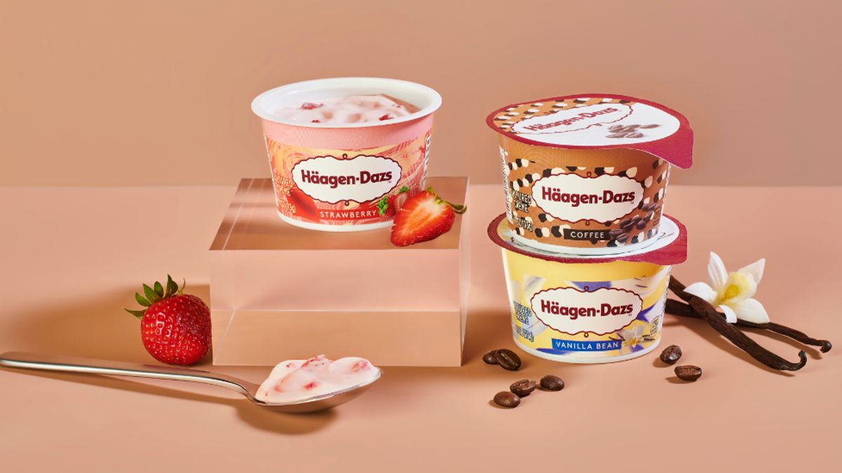 Haagen Daas yogurt, general mills