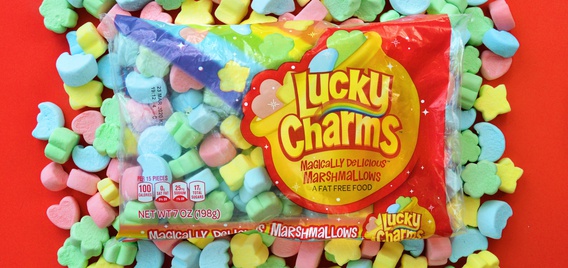 幸运的魅力棉花糖