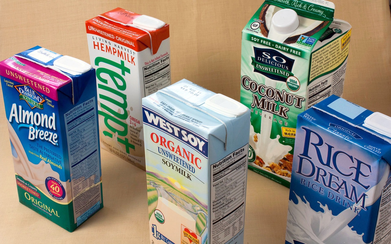植物型牛奶产品作为牛奶的替代品