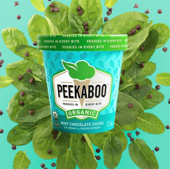 菠菜薄荷巧克力块